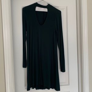 Hunter green Express Dress
